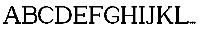 Newborn Times Regular Font UPPERCASE