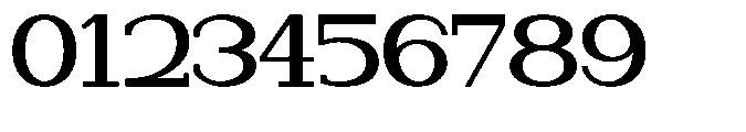 Newborn Times Semi Bold Expanded Font OTHER CHARS