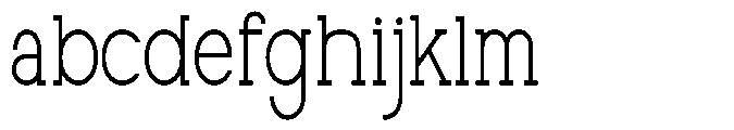 Newborn Times Thin Condensed FONT