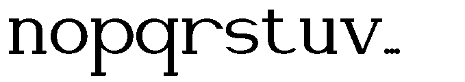 Newborn Times Variable Thin Font LOWERCASE
