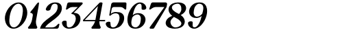Newgate Semibold Italic Font OTHER CHARS