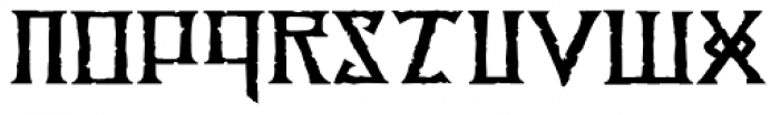 Newgrange Font LOWERCASE