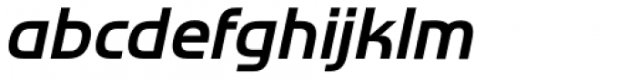 Newmark Hebrew Bold Italic Font LOWERCASE