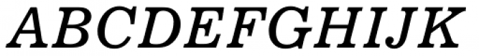 News 701 Italic Font UPPERCASE