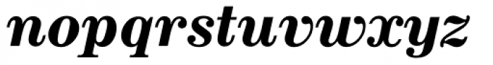 News 702 Bold Italic Font LOWERCASE