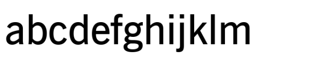 News Gothic BT Demi Font LOWERCASE