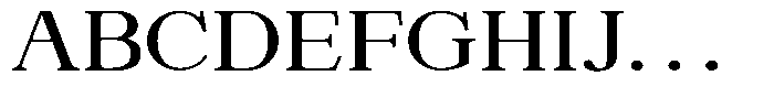 News Heritages Black Expanded Font UPPERCASE