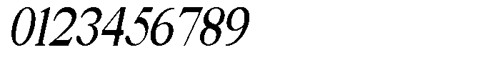 News Heritages Black Slanted Condensed Font OTHER CHARS