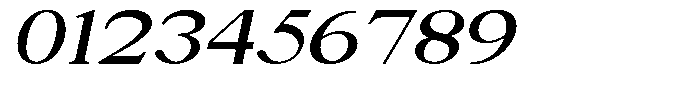 News Heritages Black Slanted Expanded Font OTHER CHARS