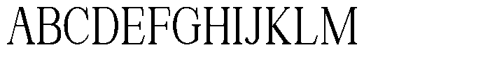 News Heritages Bold Condensed Font UPPERCASE
