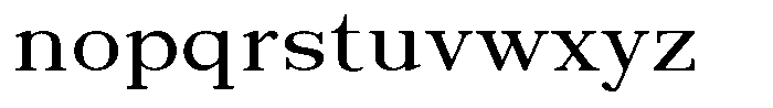 News Heritages Bold Expanded Font LOWERCASE