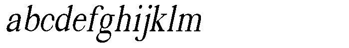 News Heritages Bold Slanted Condensed FONT
