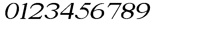 News Heritages Bold Slanted Expanded Font OTHER CHARS