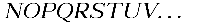 News Heritages Bold Slanted Expanded Font UPPERCASE