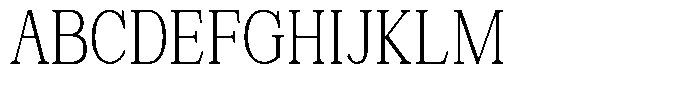 News Heritages Condensed Font UPPERCASE