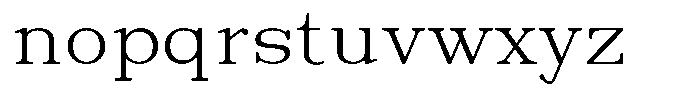 News Heritages Expanded Font LOWERCASE