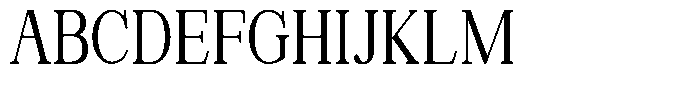 News Heritages Extra Bold Condensed Font UPPERCASE