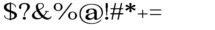 News Heritages Extra Bold Expanded Font OTHER CHARS