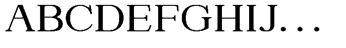 News Heritages Extra Bold Expanded Font UPPERCASE