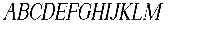 News Heritages Extra Bold Slanted Condensed Font UPPERCASE