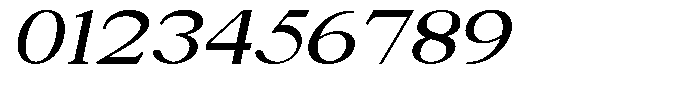 News Heritages Extra Bold Slanted Expanded Font OTHER CHARS