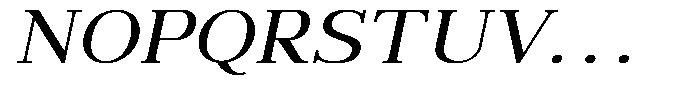 News Heritages Extra Bold Slanted Expanded Font UPPERCASE