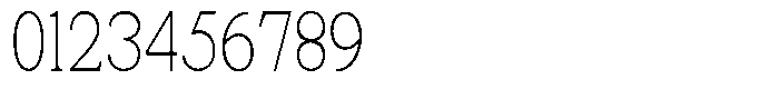 News Heritages Extra Light Condensed Font OTHER CHARS