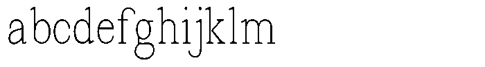 News Heritages Extra Light Condensed FONT