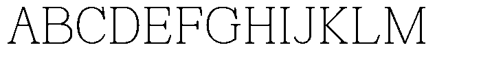 News Heritages Extra Light Font UPPERCASE