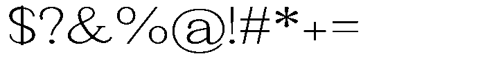 News Heritages Light Expanded Font OTHER CHARS