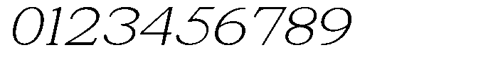 News Heritages Light Slanted Expanded Font OTHER CHARS