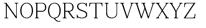 News Heritages Light Font UPPERCASE