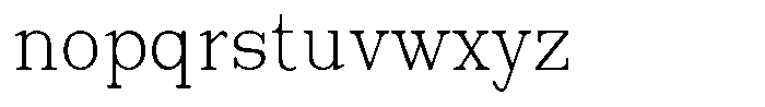 News Heritages Light Font LOWERCASE