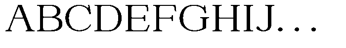 News Heritages Semi Bold Expanded Font UPPERCASE