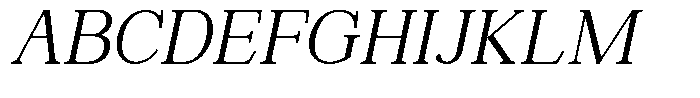 News Heritages Semi Bold Slanted Font UPPERCASE