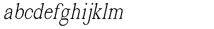 News Heritages Slanted Condensed FONT