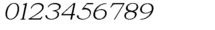 News Heritages Slanted Expanded Font OTHER CHARS