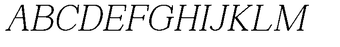 News Heritages Slanted Font UPPERCASE