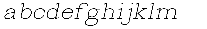 News Heritages Thin Slanted Expanded FONT