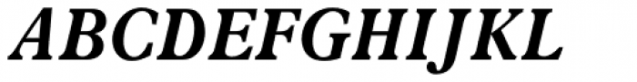 News Plantin Bold Italic Font UPPERCASE