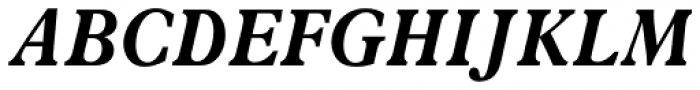 News Plantin Pro Bold Italic Font UPPERCASE