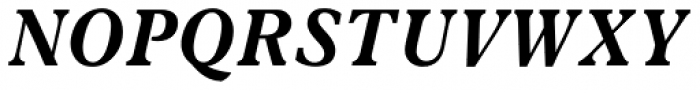 News Plantin Pro Bold Italic Font UPPERCASE