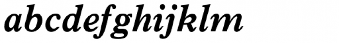 News Plantin Pro Bold Italic Font LOWERCASE