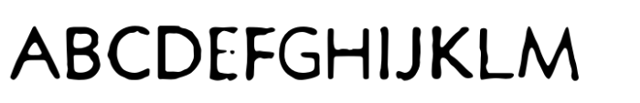 Newshound Regular Font UPPERCASE