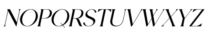 Newsweekly Italic Font UPPERCASE