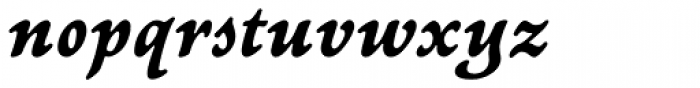 Newt Serif Bold Italic Font LOWERCASE