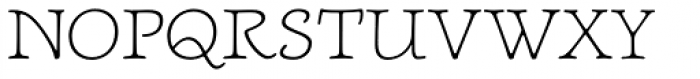 Newt Serif Light Font UPPERCASE