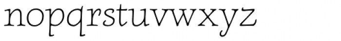 Newt Serif Light Font LOWERCASE
