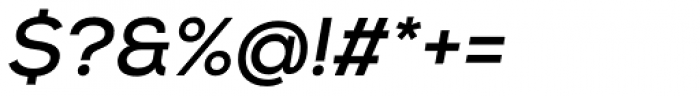 Nexa Bold Italic Font OTHER CHARS