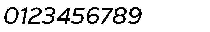 Nexa Pro Text Variable Italic Font OTHER CHARS